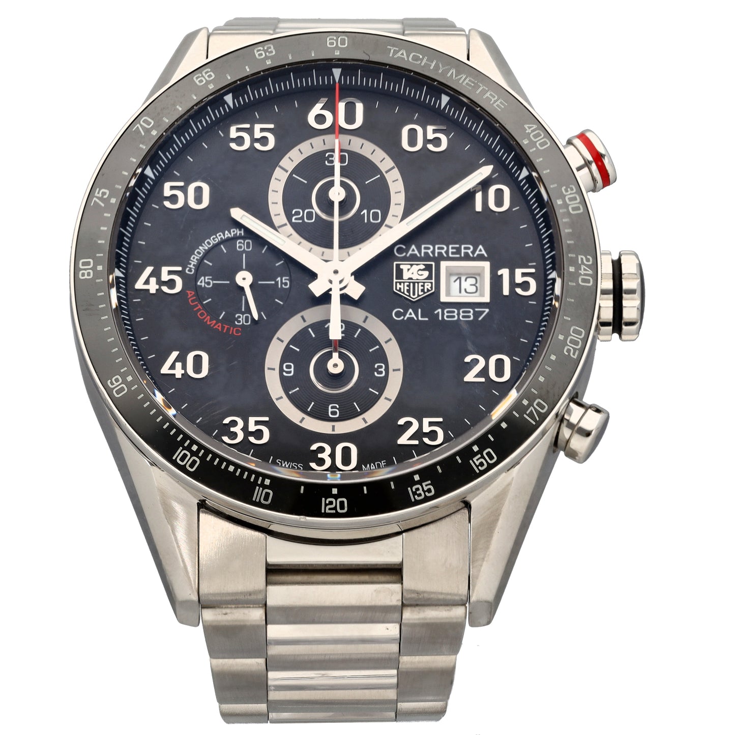 Tag Heuer Carrera CAR2A10-1 43mm Stainless Steel Watch