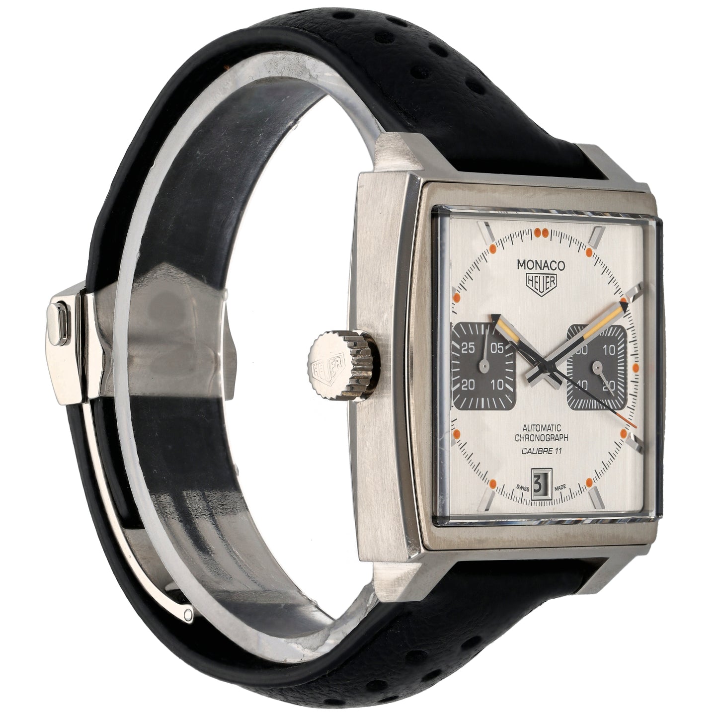 Tag Heuer Monaco CAW211C-0 39mm Stainless Steel Watch