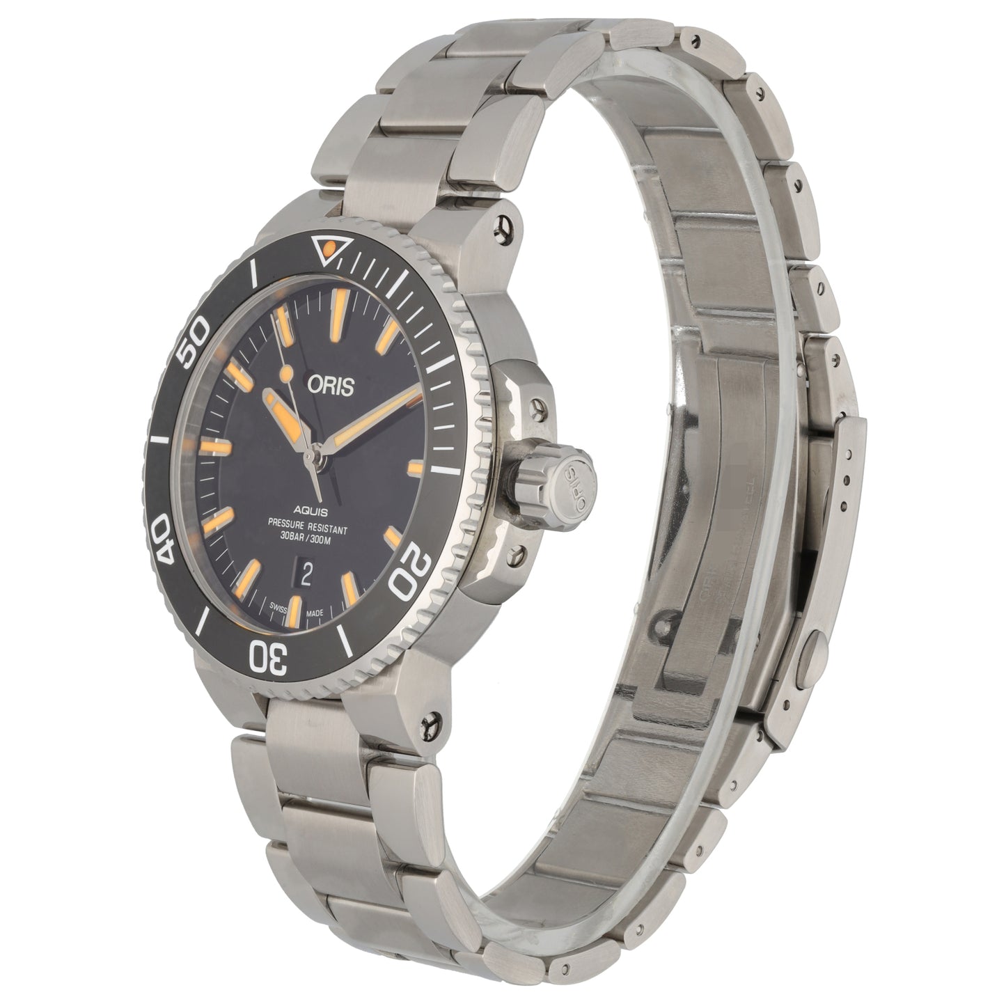 Oris Aquis 7730 43.5mm Stainless Steel Watch
