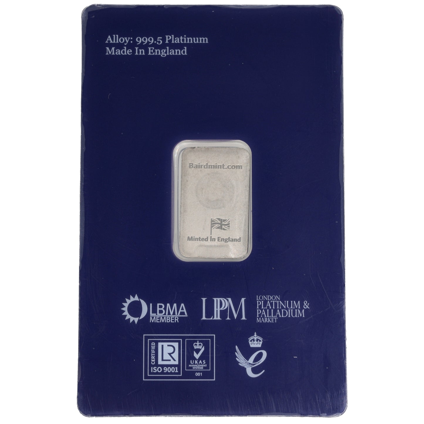 New Platinum 1/10oz Bar