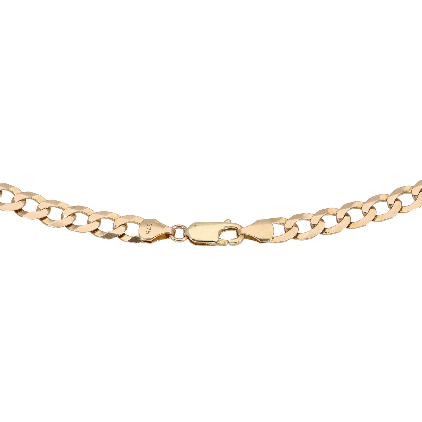 9ct Gold Curb Chain 20"