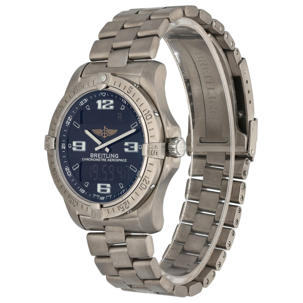 Breitling Aerospace E79362 42mm Titanium Watch