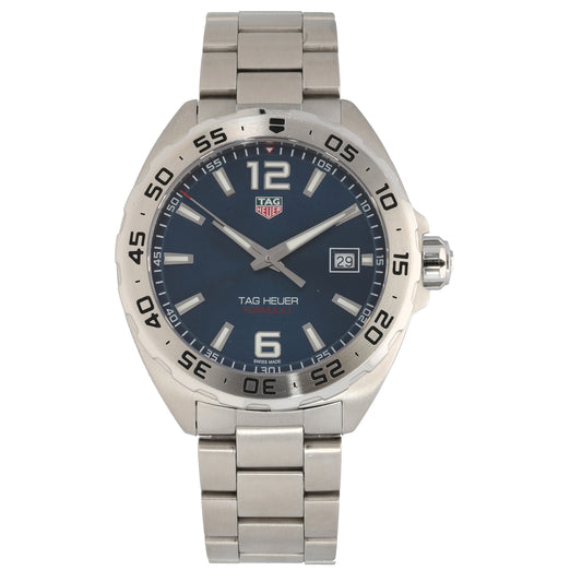 Tag Heuer Formula 1 WAZ1118 41mm Stainless Steel Watch