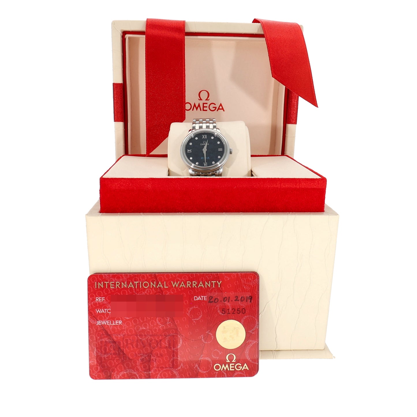 Omega De Ville 424.10.27.60.53.003 27mm Stainless Steel Watch