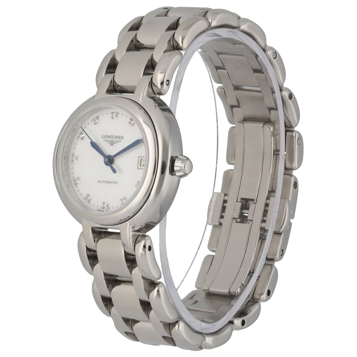 Longines PrimaLuna L8.111.4 26.5mm Stainless Steel Watch
