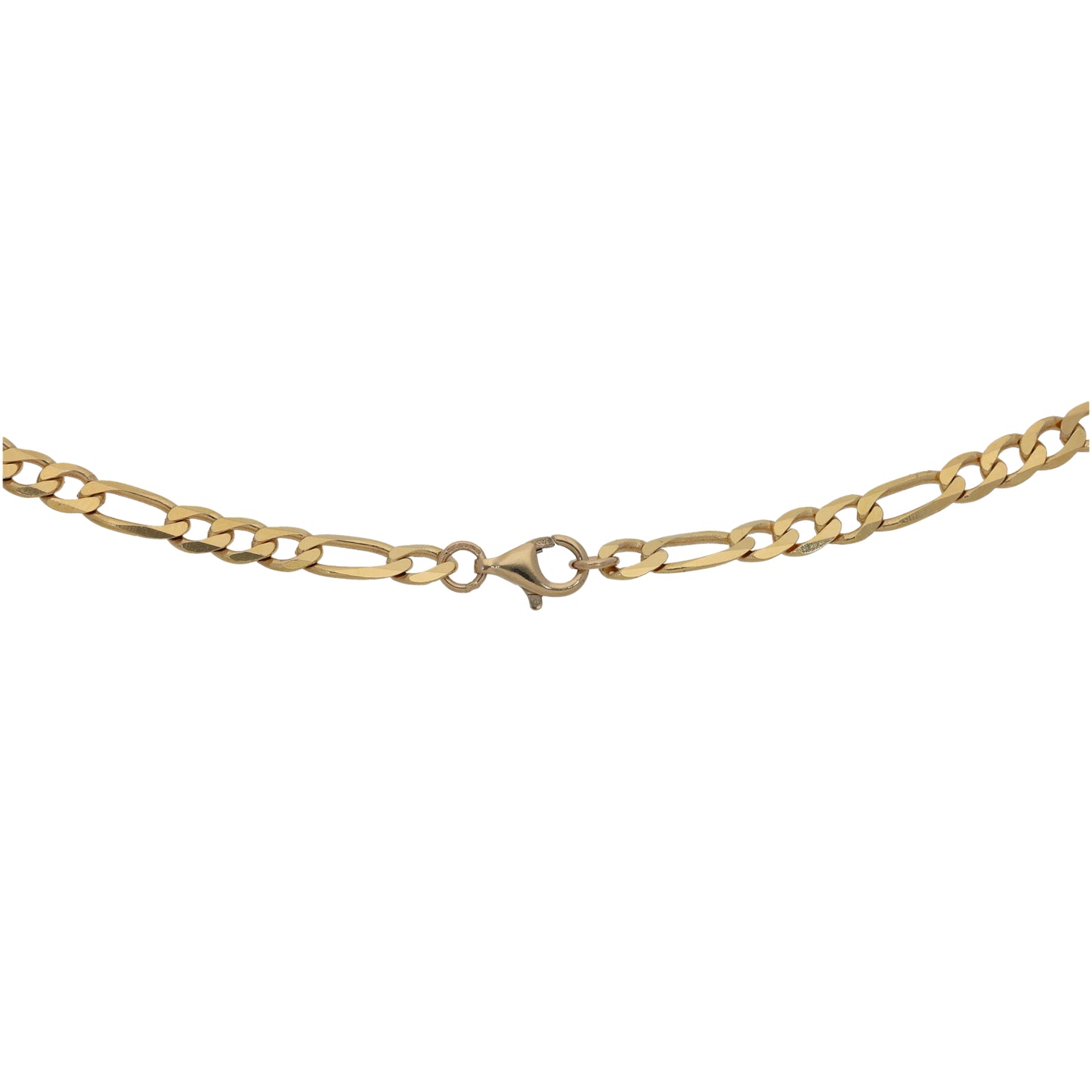 9ct Gold Figaro Chain 18"