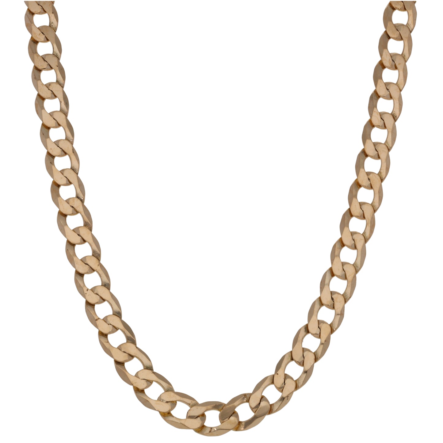 9ct Gold Curb Chain 20"