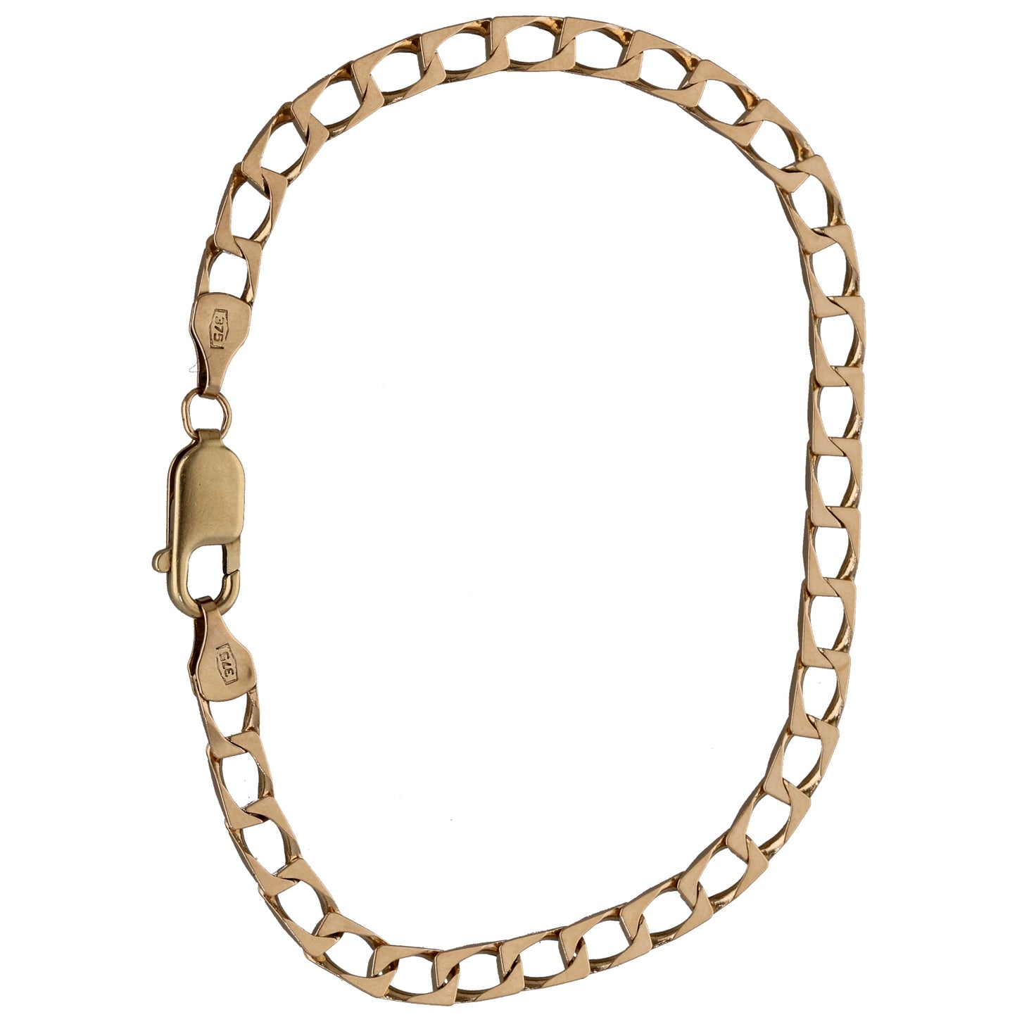 9ct Gold Curb Bracelet