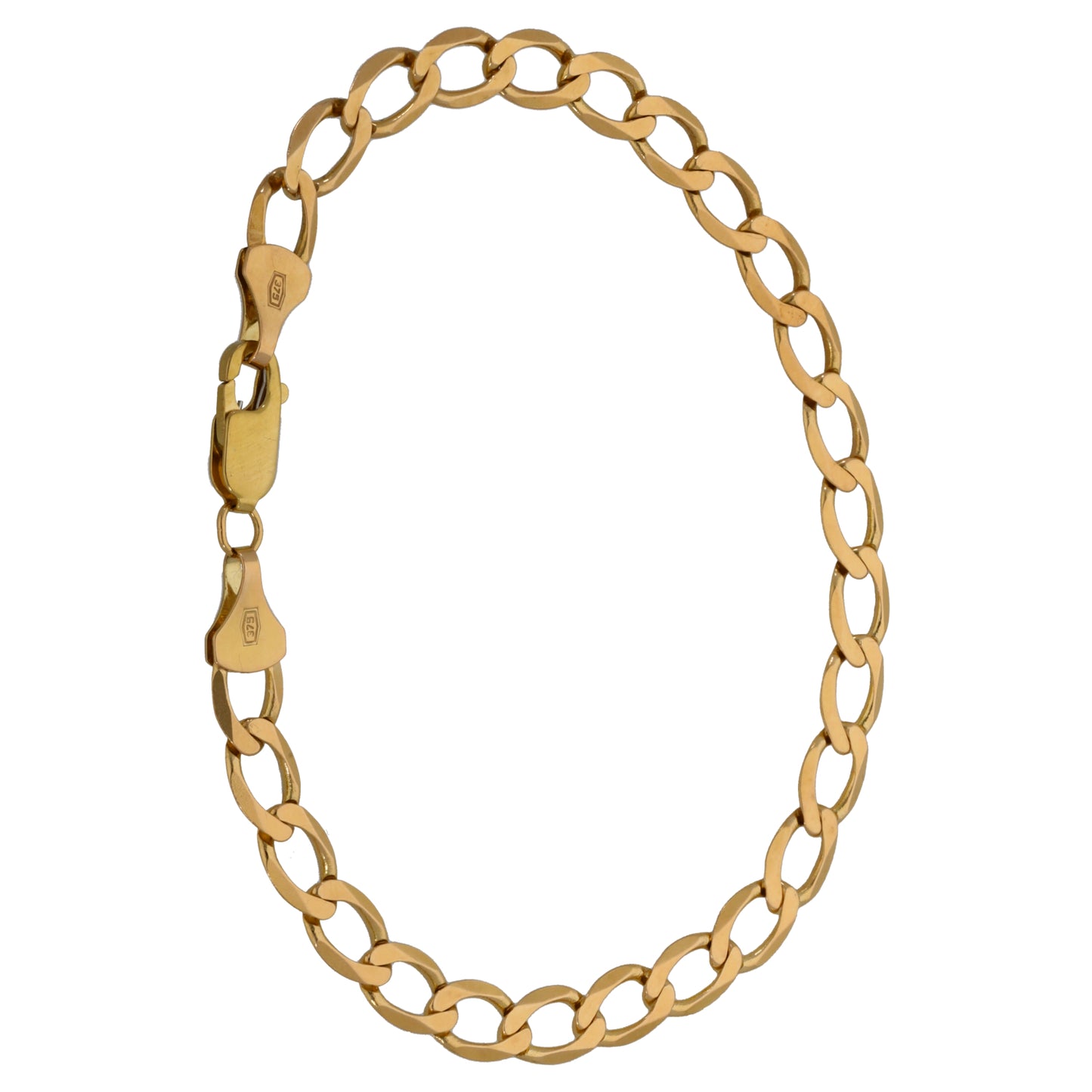 9ct Gold Curb Bracelet