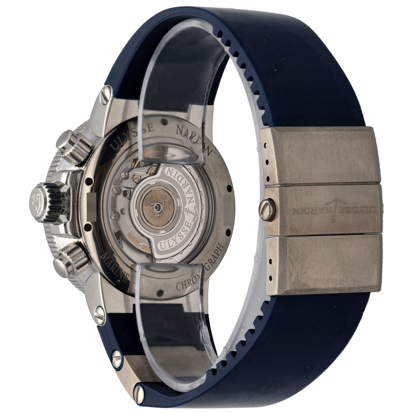 Ulysse Nardin Maxi Marine Chronograph 41mm Stainless Steel Watch