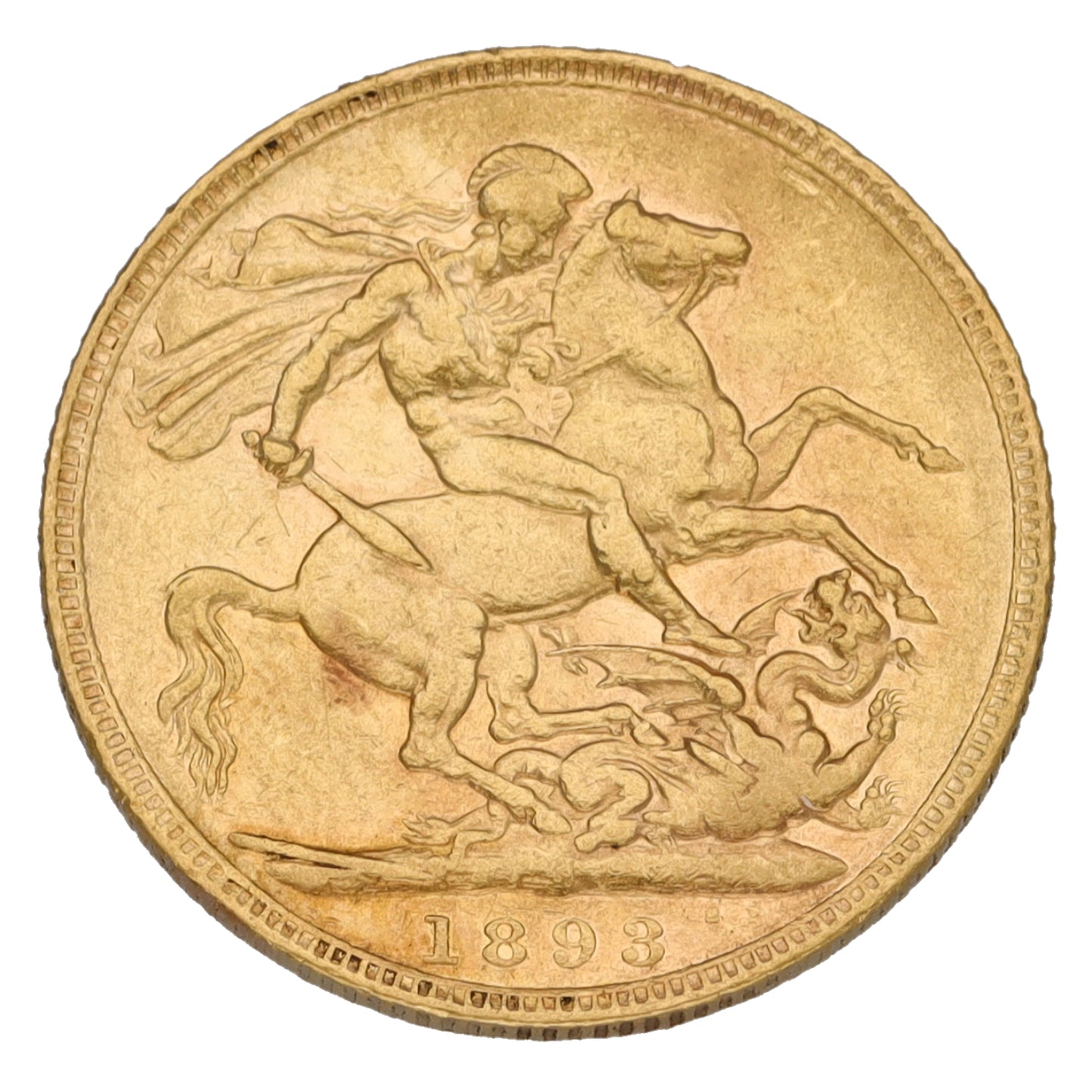 22ct Gold Queen Victoria Full Sovereign Coin 1898