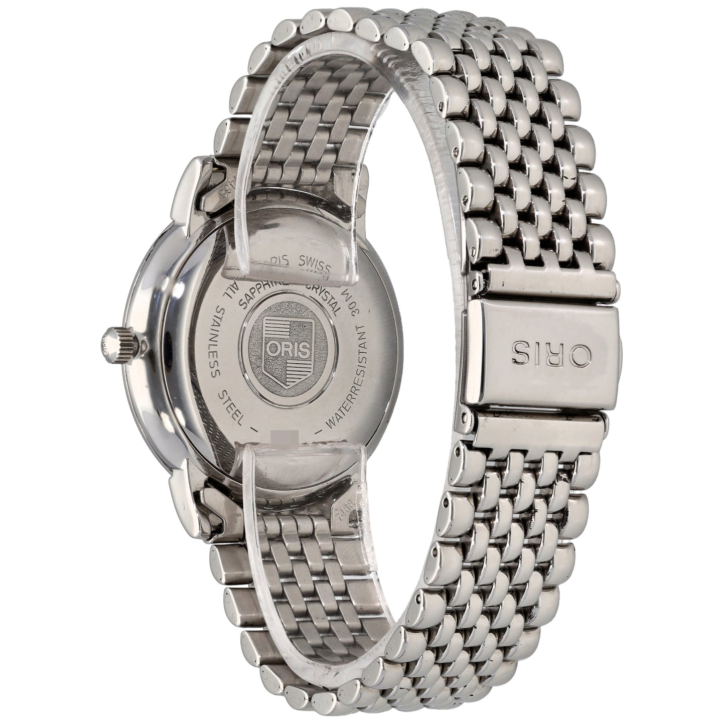 Oris Classic Date 7468 35mm Stainless Steel Watch