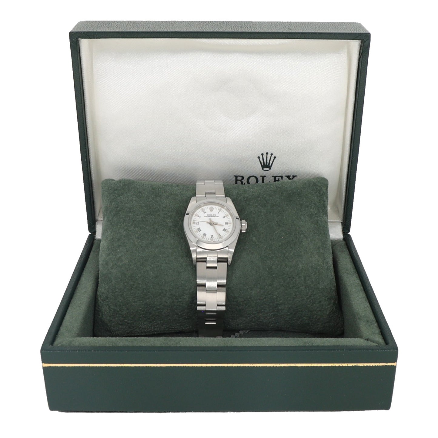 Rolex Oyster Perpetual 67180 24mm Stainless Steel Watch
