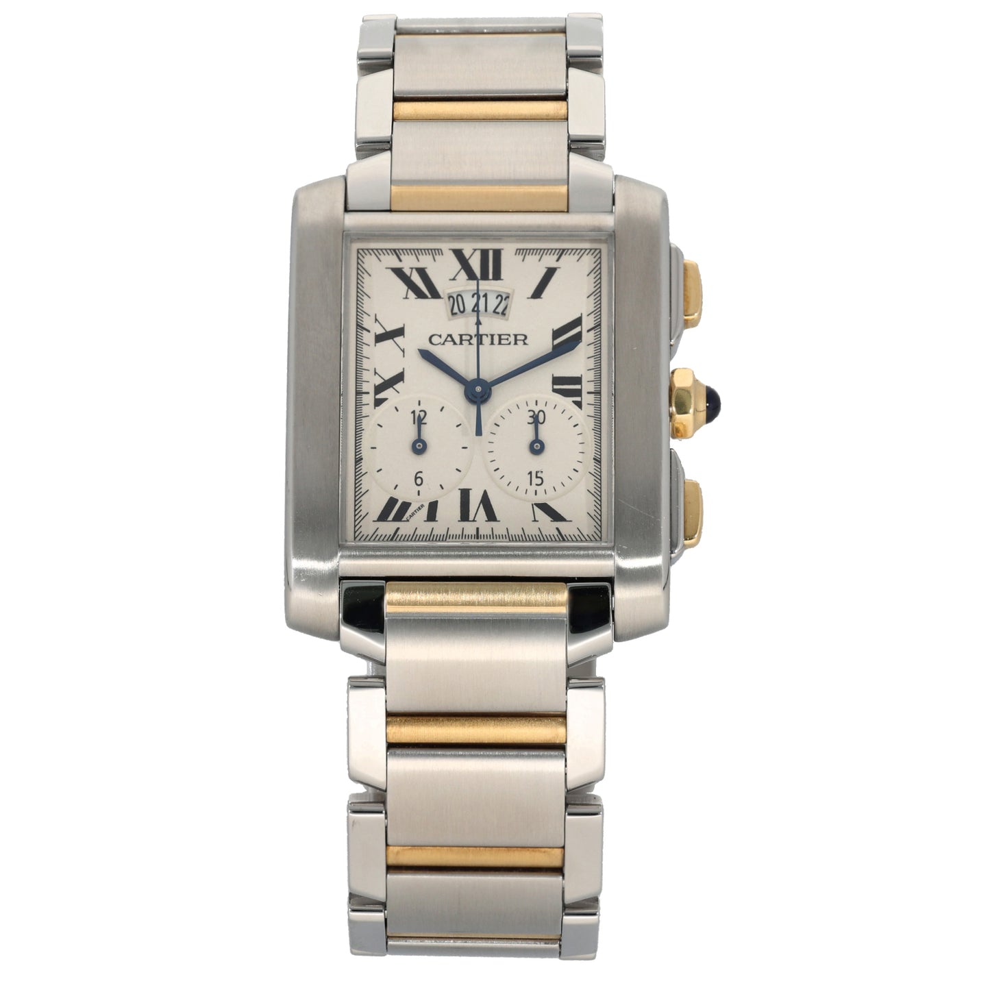 Cartier Tank Francaise W51025Q4 28mm Bi-Colour Watch