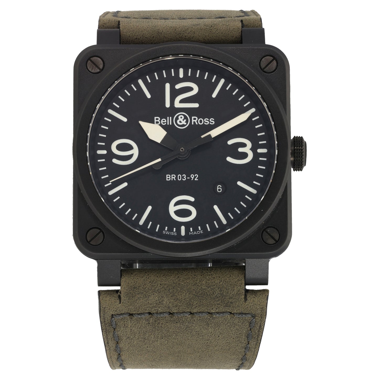 Bell & Ross BR03 BR03-92 42mm Ceramic Watch