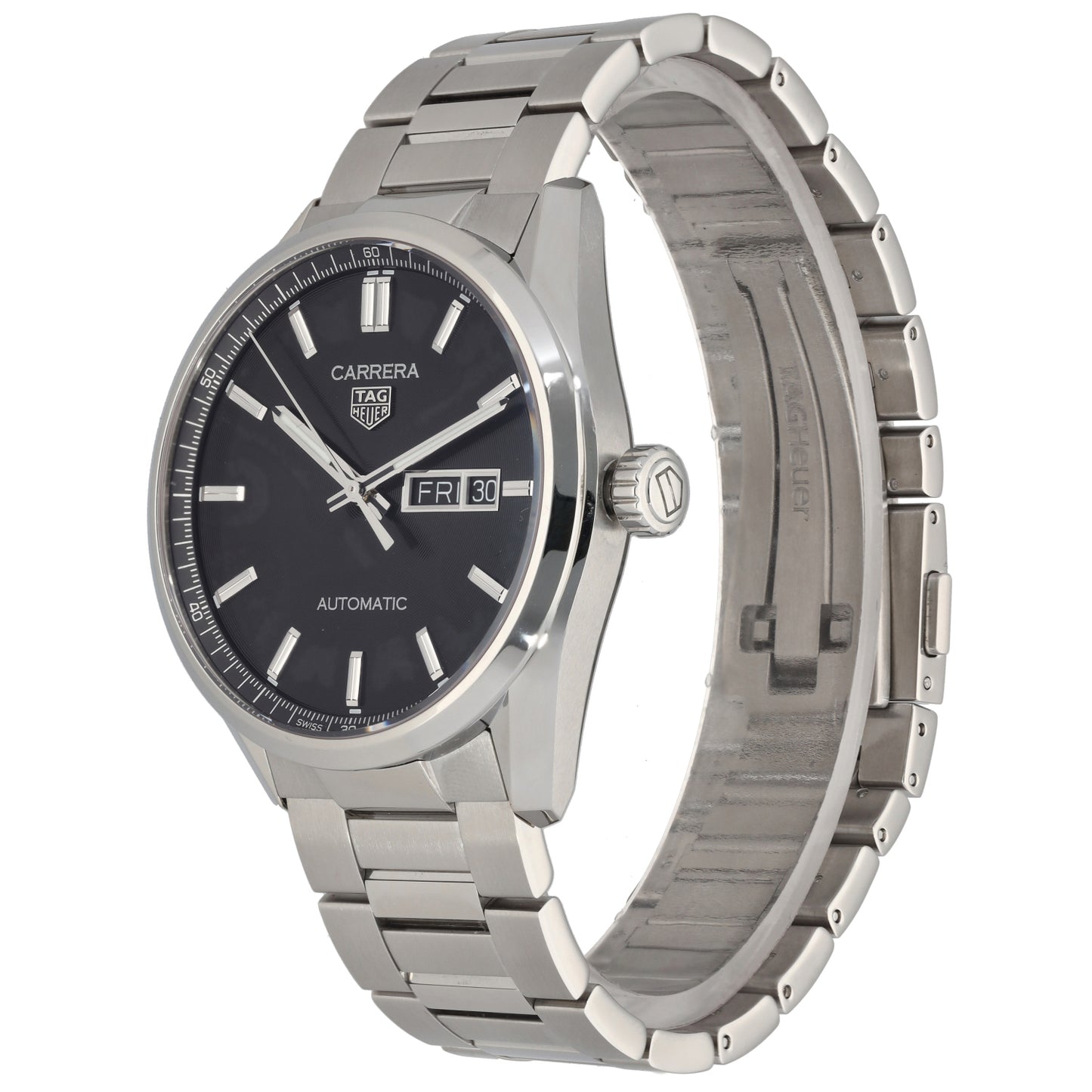 Tag Heuer Carrera WBN2010 41mm Stainless Steel Watch