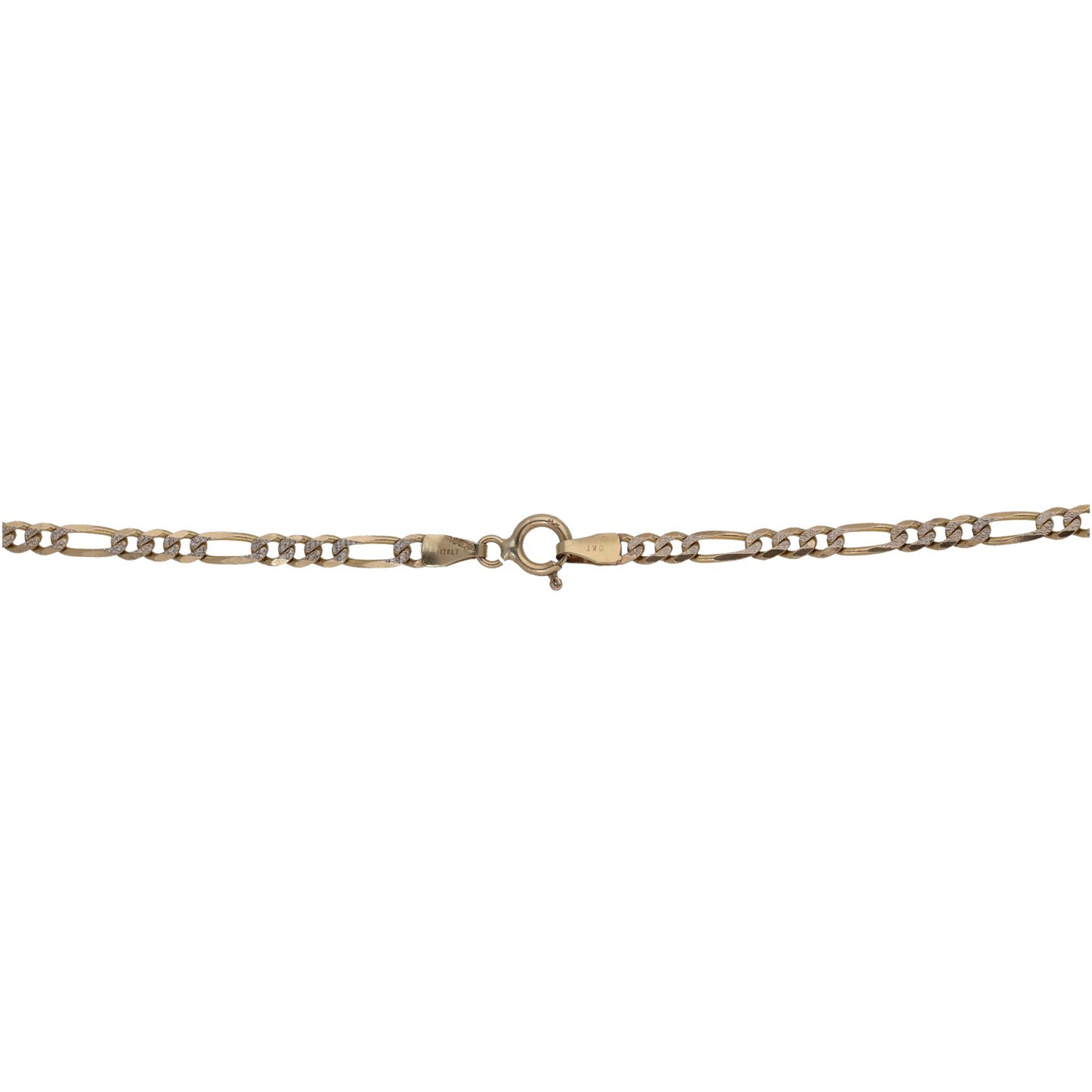 9ct Gold Figaro Chain 18"