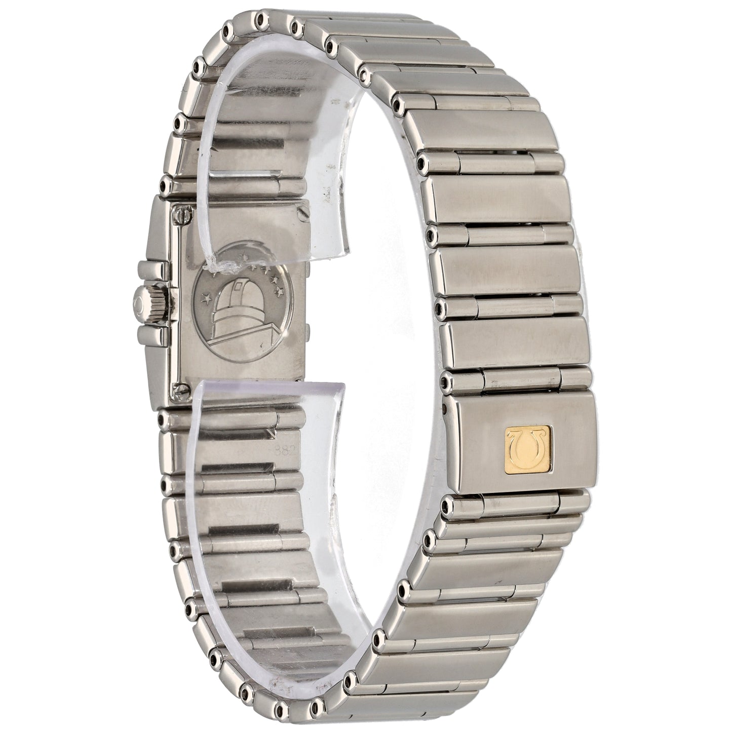 Omega Constellation Quadra 1537.71.00 20mm Stainless Steel Watch