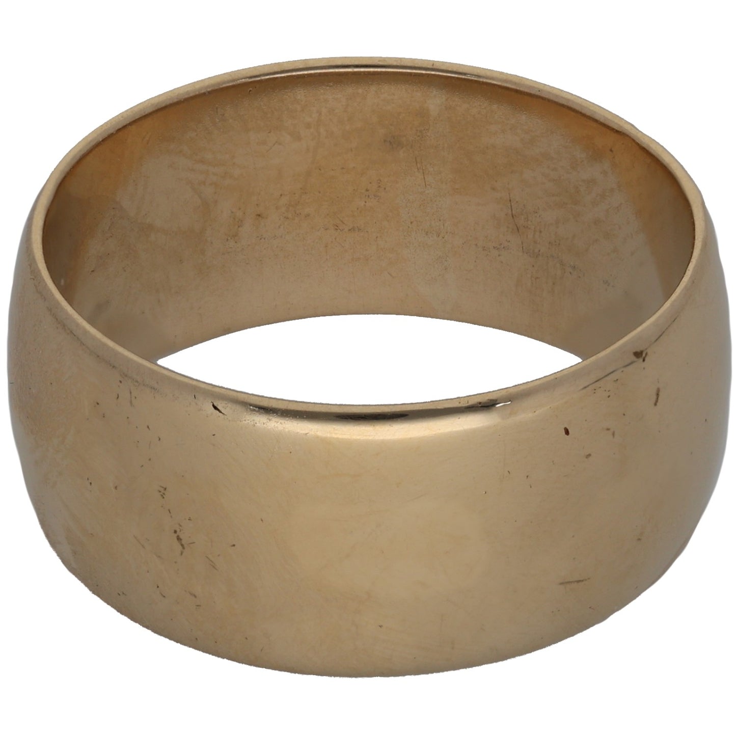 9ct Gold Plain Wedding Ring Size S