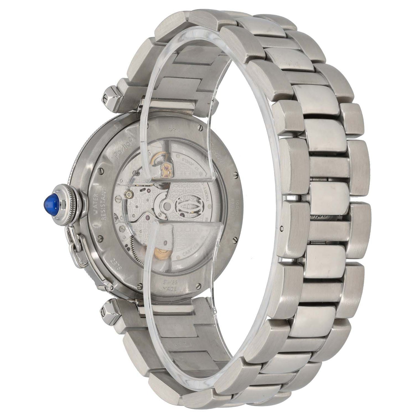 Cartier Pasha W31031H3 38mm Stainless Steel Watch