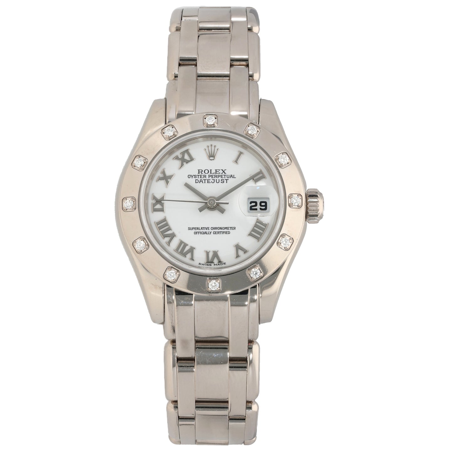 Rolex Pearlmaster 80319 29mm White Gold Watch