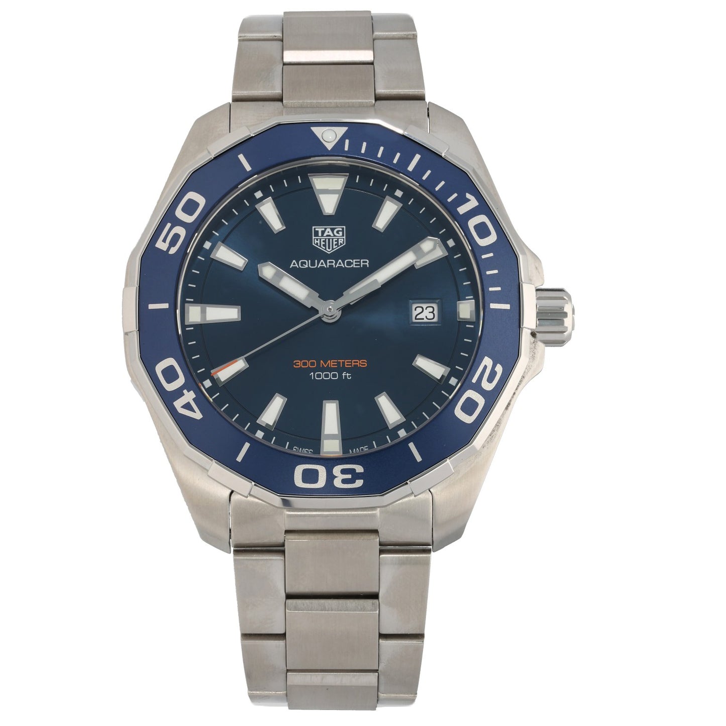 Tag Heuer Aquaracer WAY101C 43mm Stainless Steel Watch