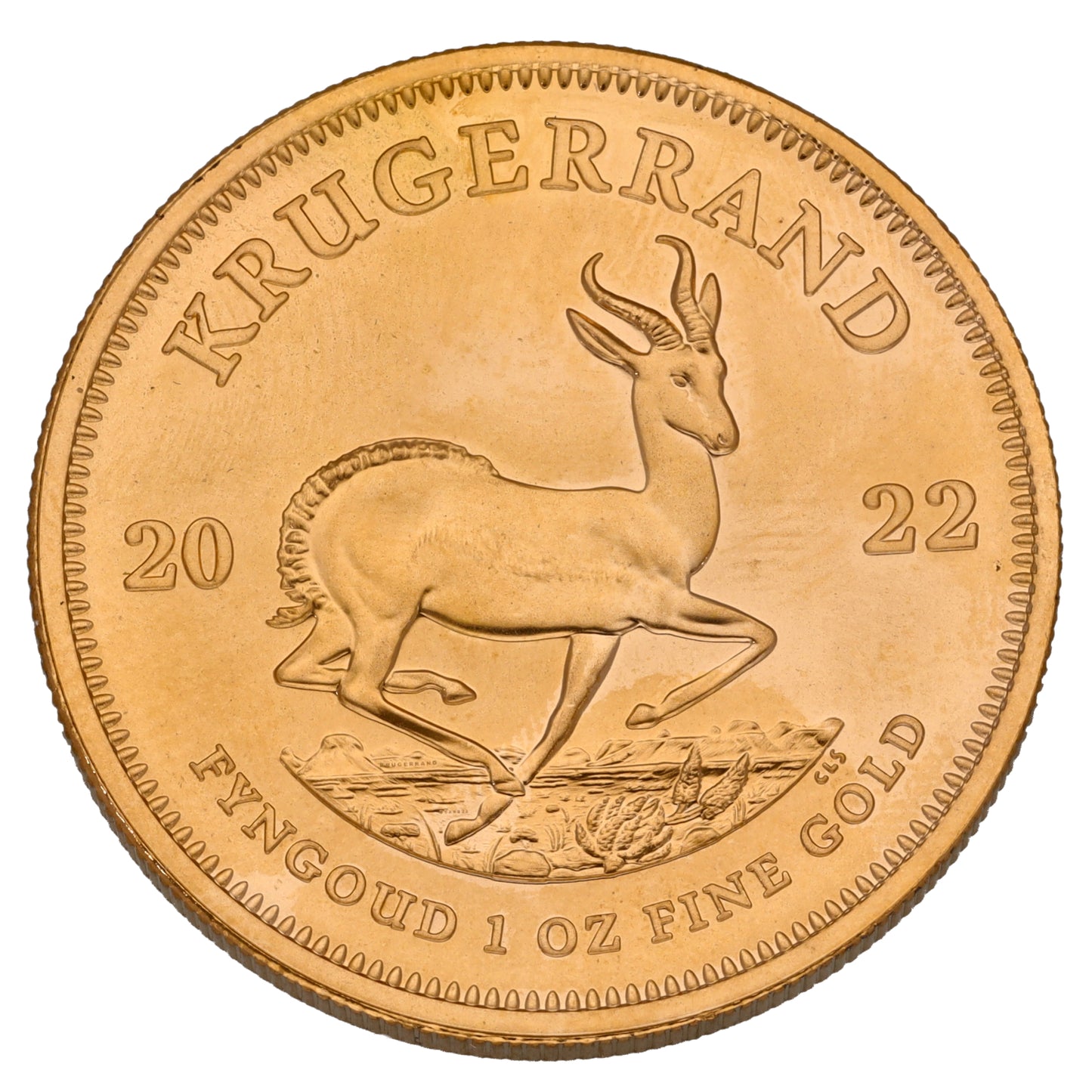 22ct Gold 1 OZ Krugerrand Coin 2022