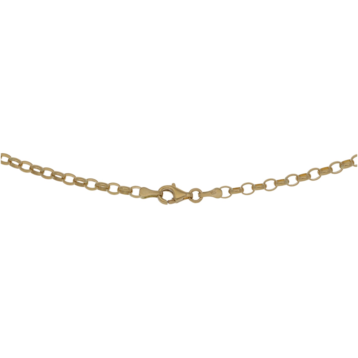 9ct Gold Belcher Chain 24"