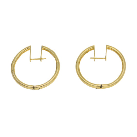 9ct Gold Hoop Earrings