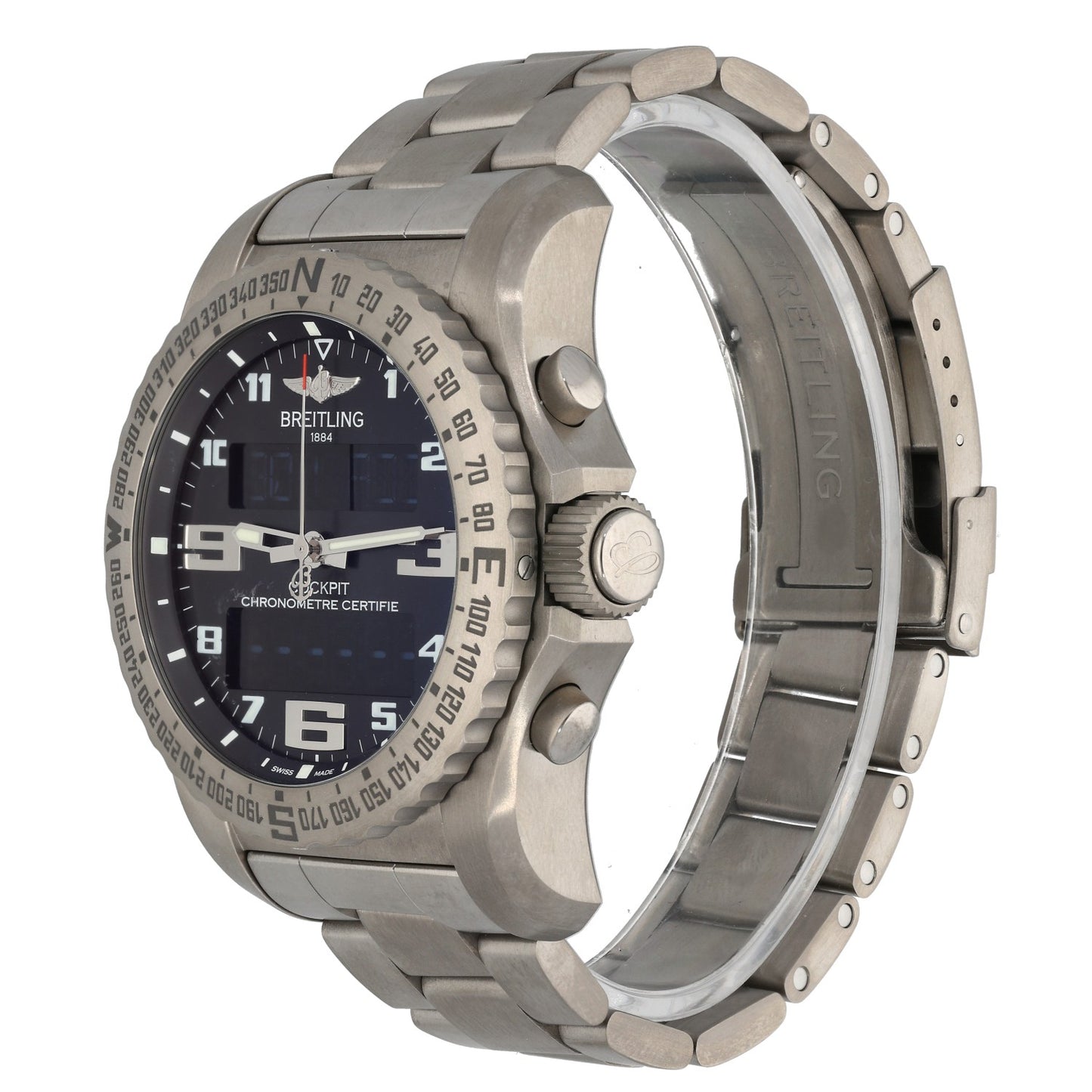 Breitling Cockpit B50 EB5010 45mm Titanium Watch