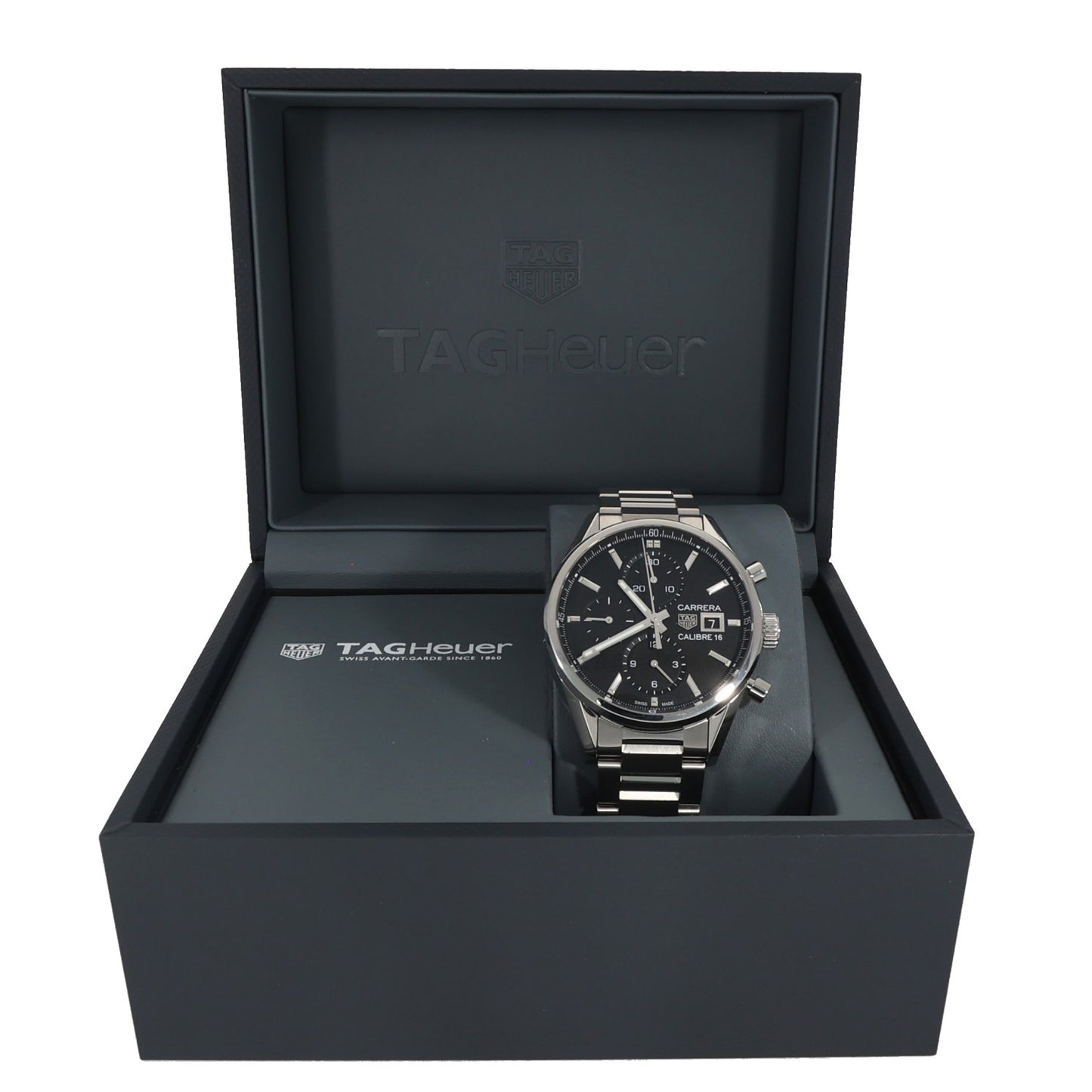 Tag Heuer Carrera CBK2110 41mm Stainless Steel Watch