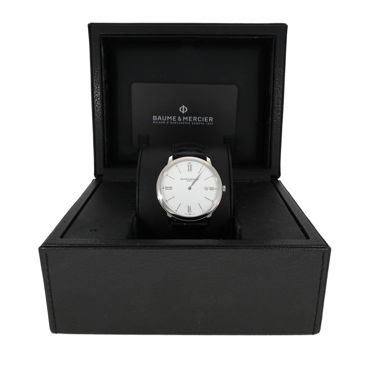 Baume Et Mercier Classima 65809 40mm Stainless Steel Watch