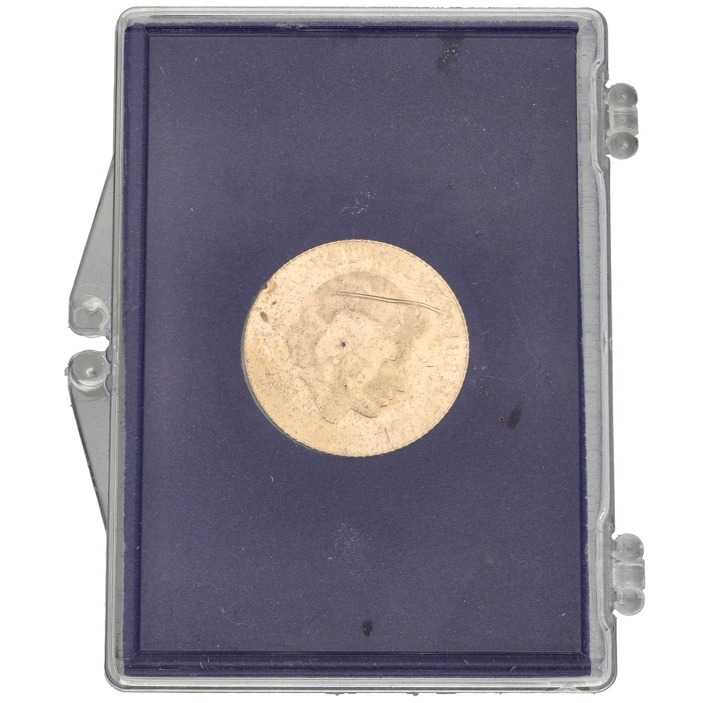 9ct Gold Queen Elizabeth II Silver Jubilee Commemorative Medal