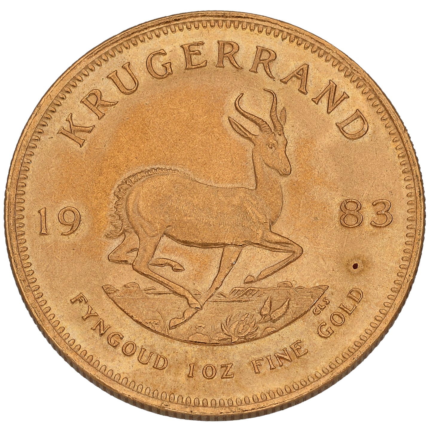 22ct Gold 1 OZ Krugerrand Coin 1983