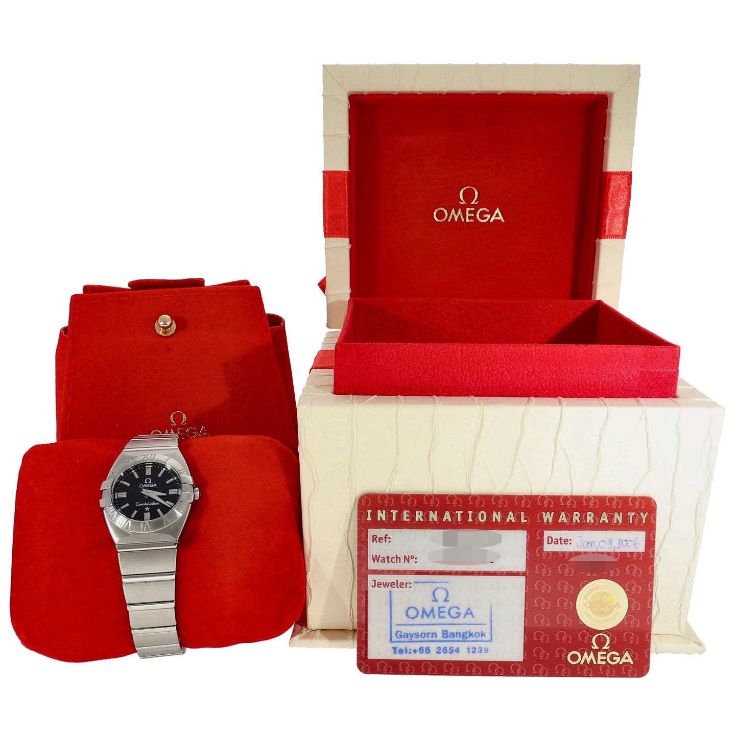 Omega Constellation 1581.51.00 24mm Stainless Steel Watch