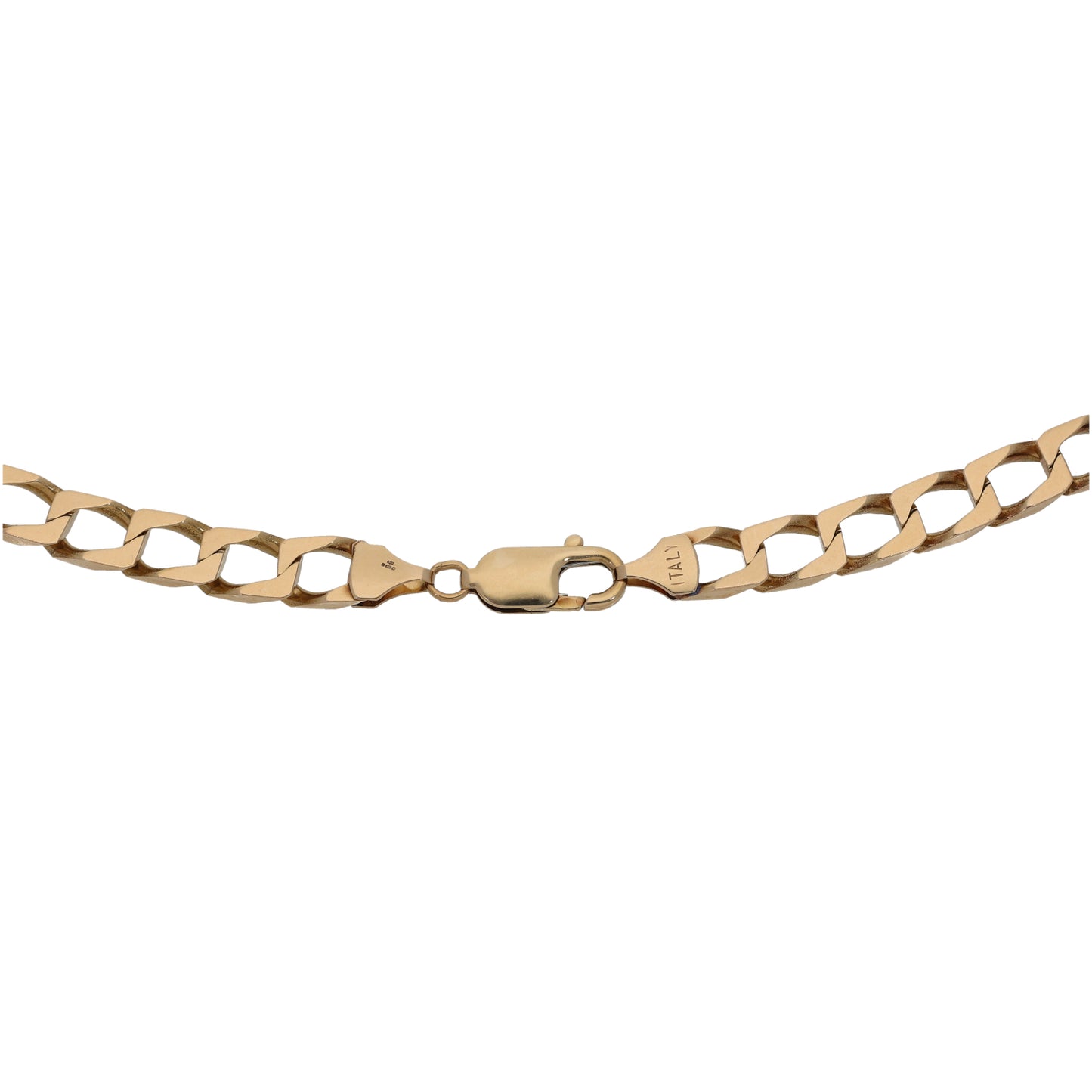 9ct Gold Curb Chain 20"