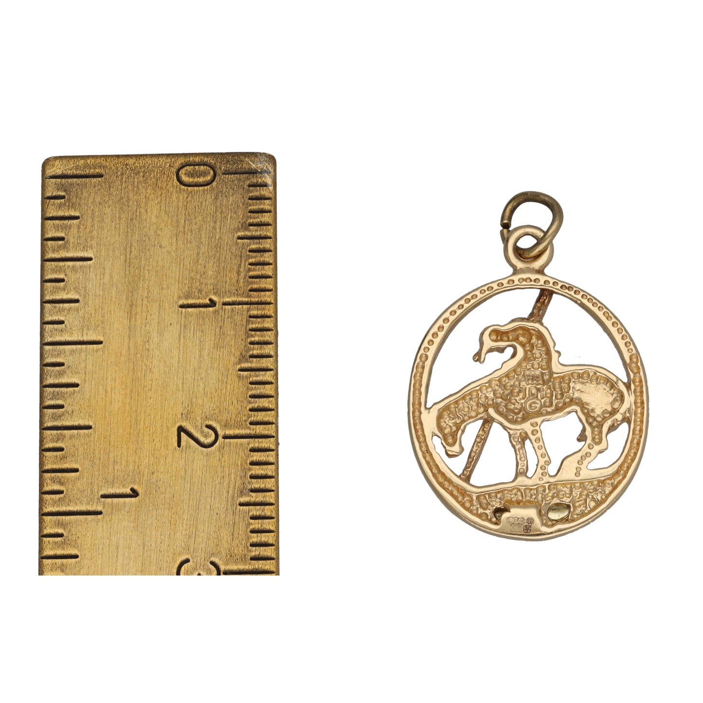 9ct Gold Jouster Pendant