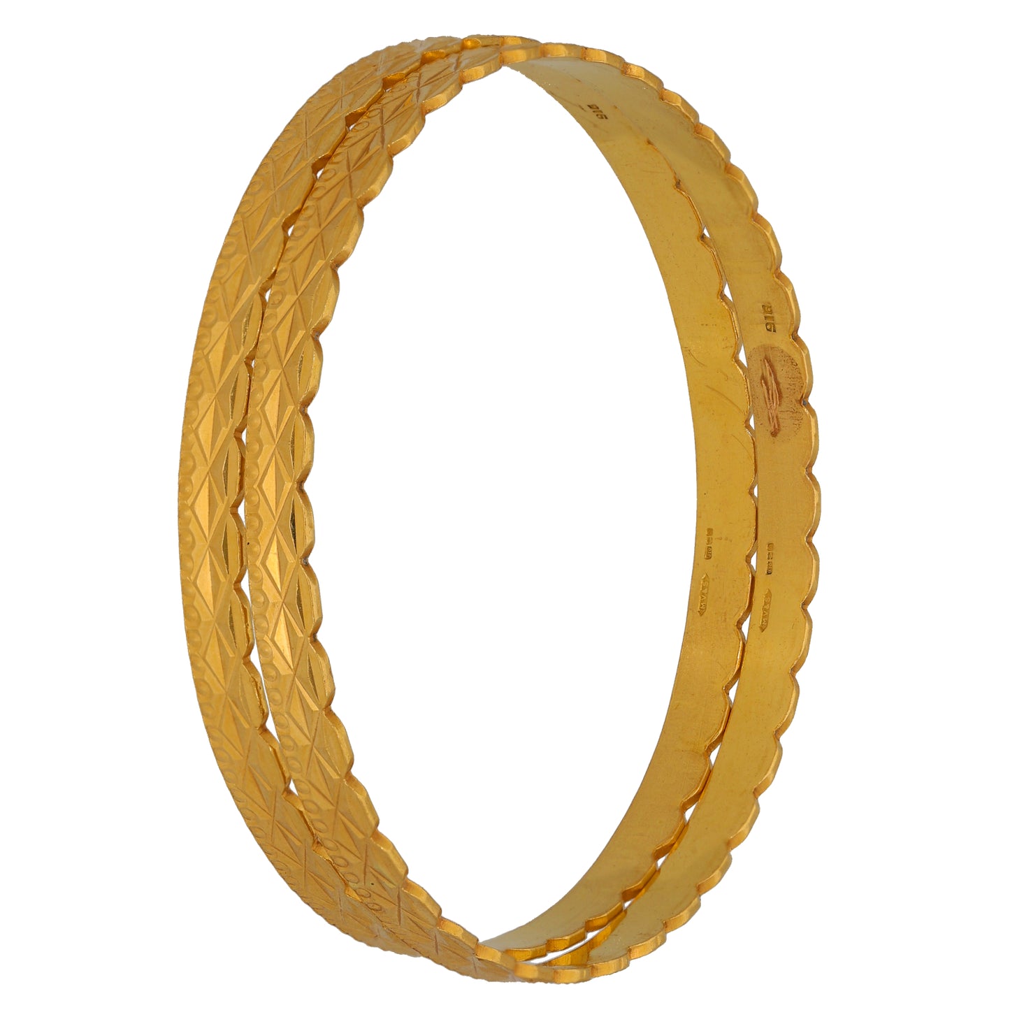 22ct Gold Set of Bangles
