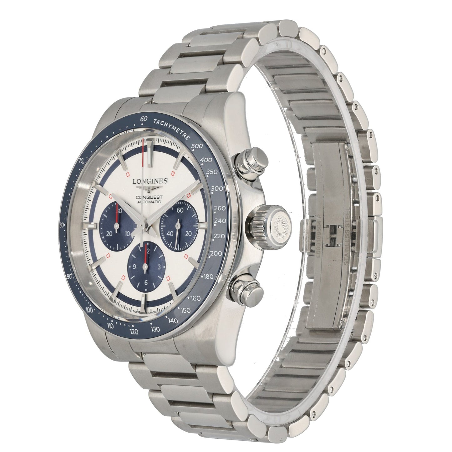 Longines Conquest L3.835.4 43mm Stainless Steel Watch