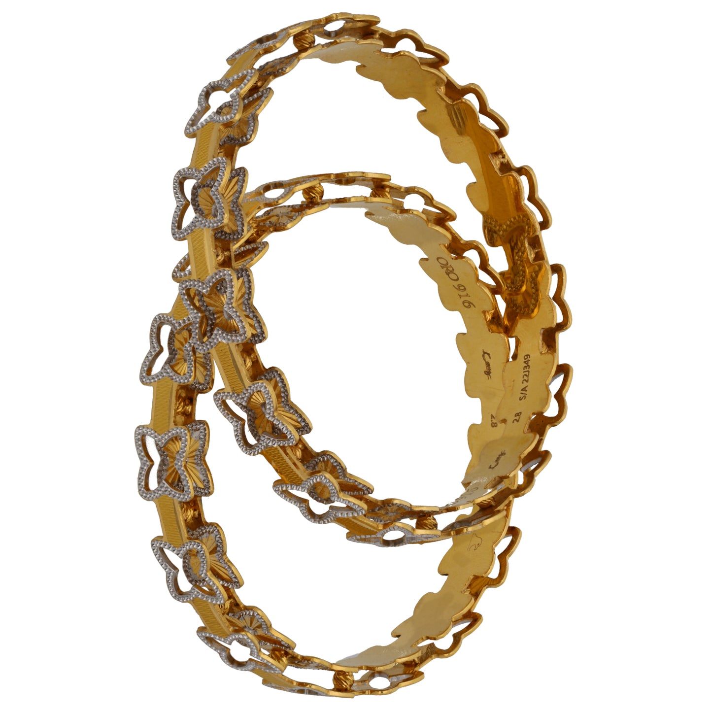 22ct Gold Set of Bangles