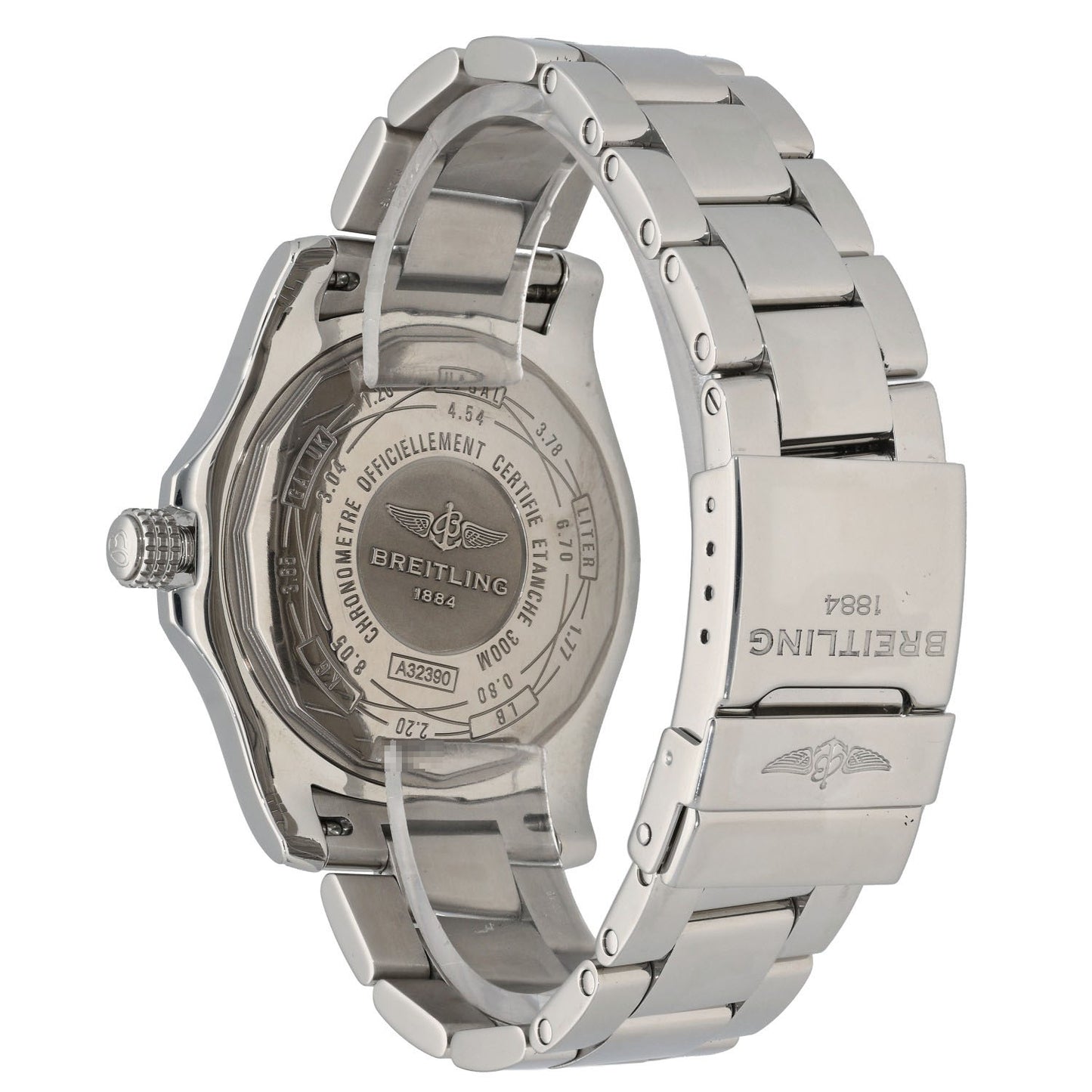 Breitling Avenger II GMT A32390 43mm Stainless Steel Watch