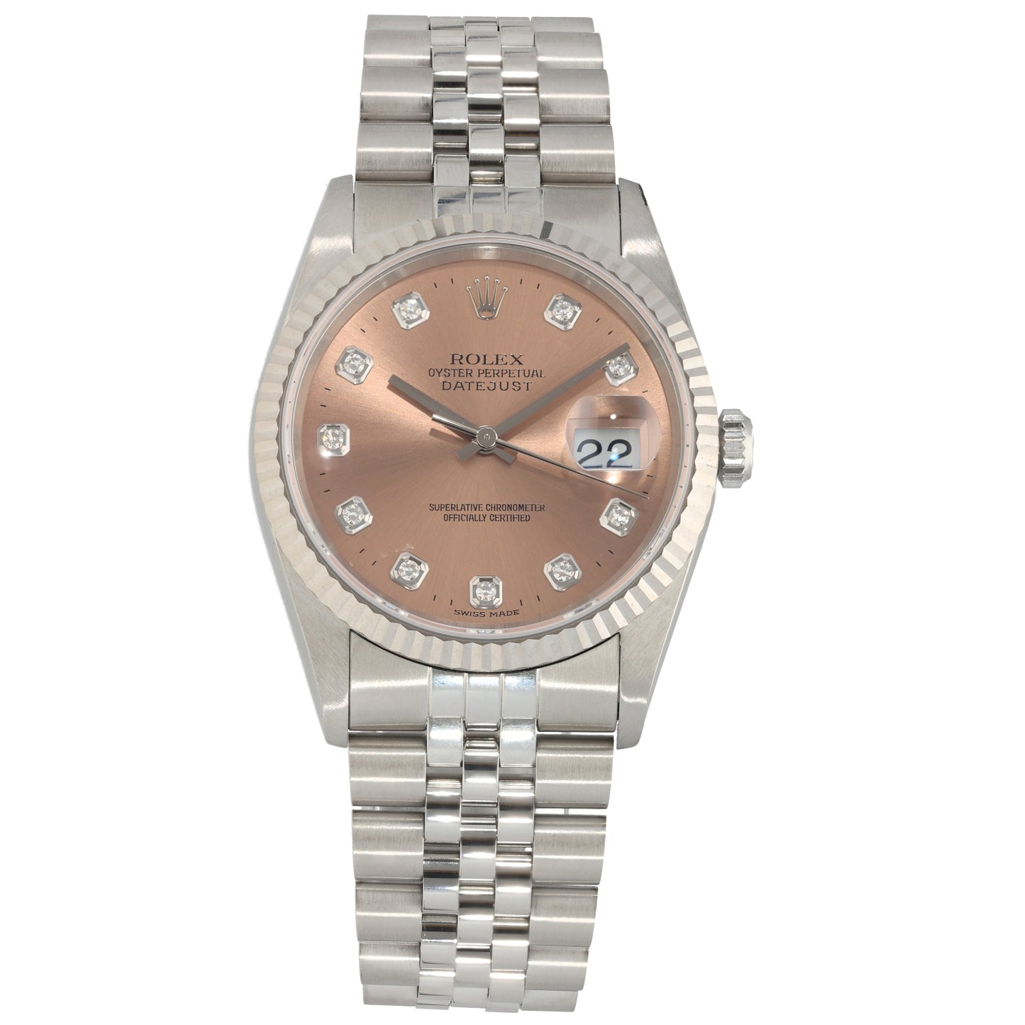 Rolex Datejust 16234 36mm Stainless Steel Watch
