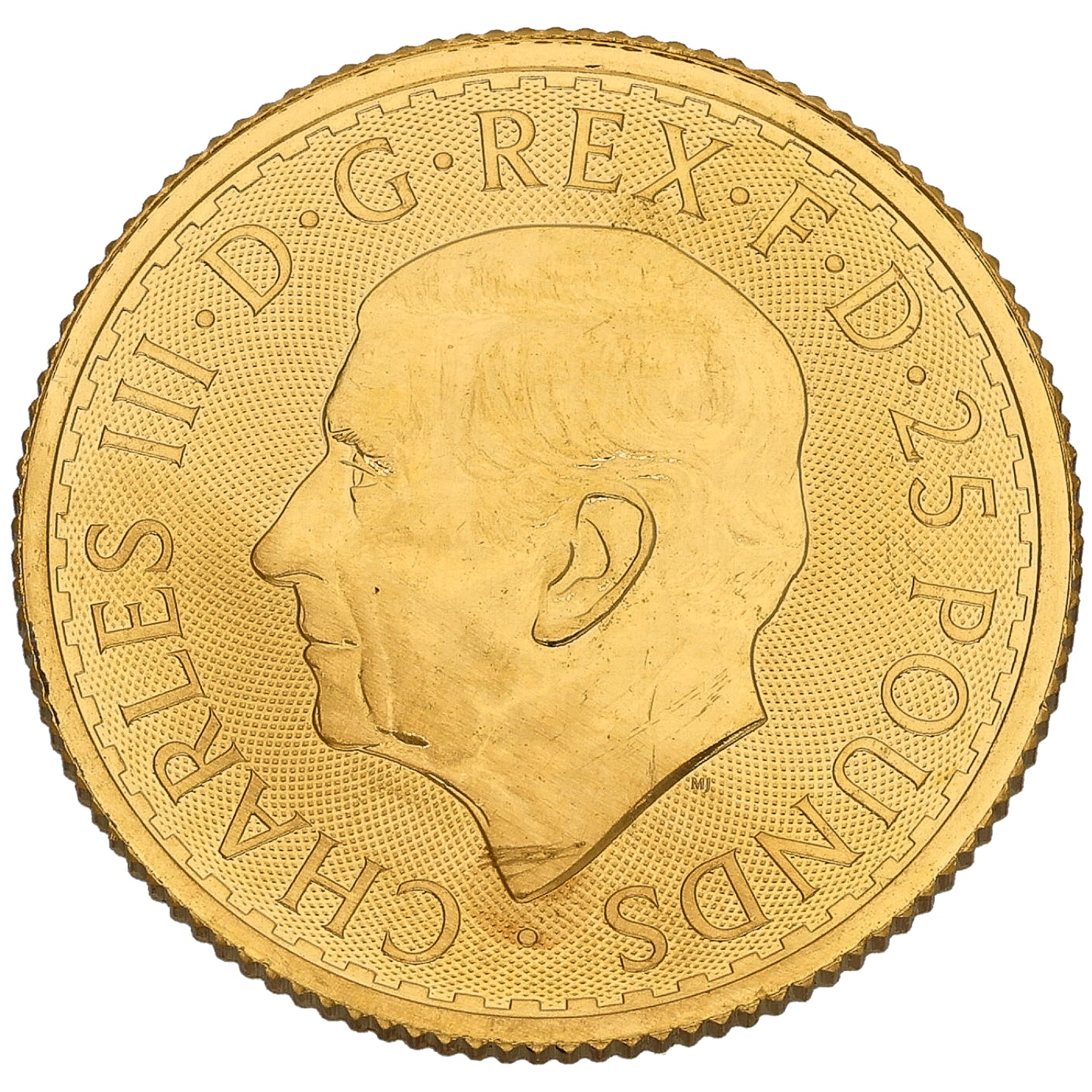 24ct Gold King Charles III 1/4 OZ Britannia Coin 2025