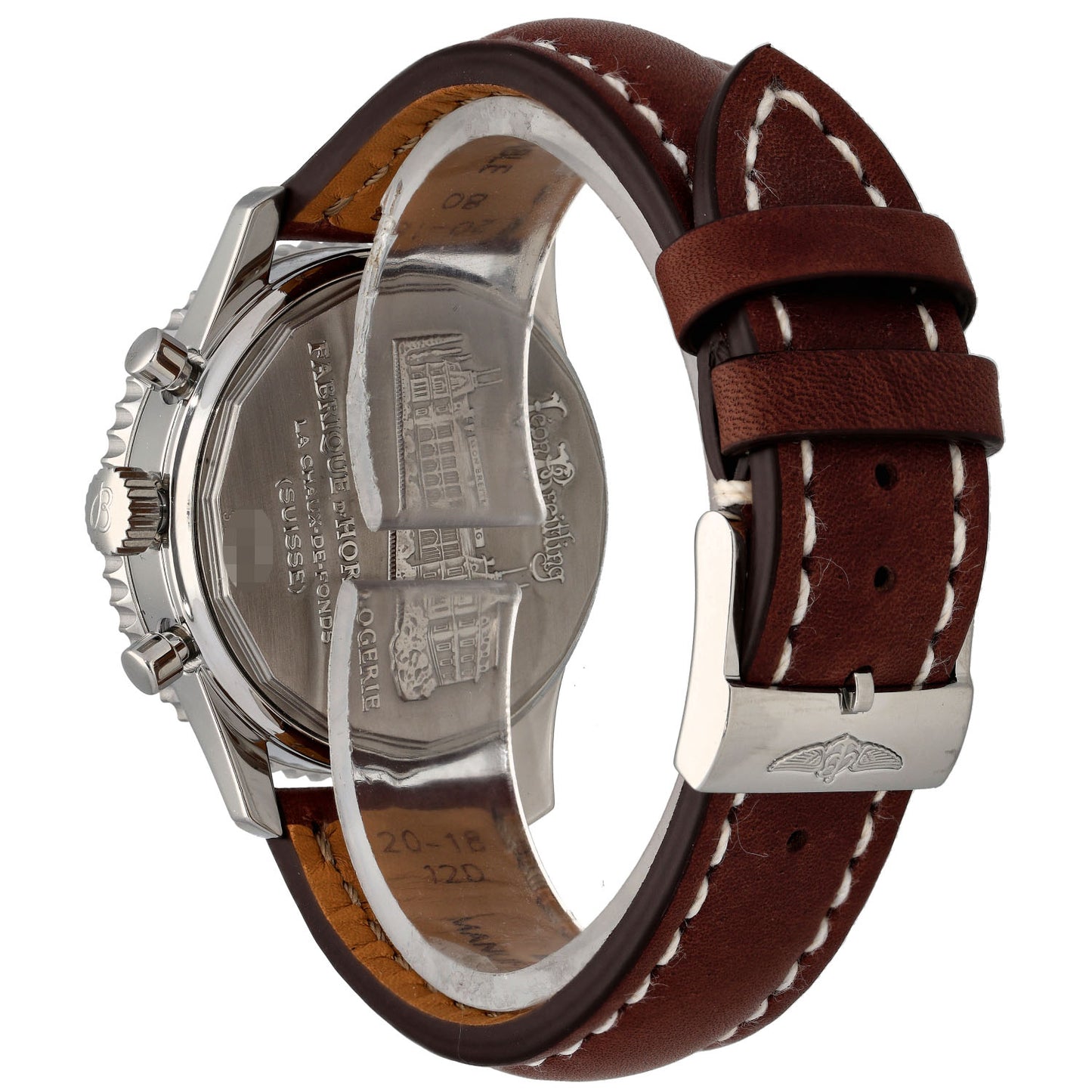 Breitling Montbrillant AB0130 40mm Stainless Steel Watch