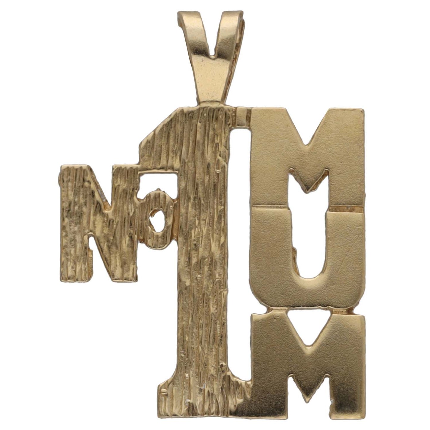 9ct Gold No1 Mum Pendant