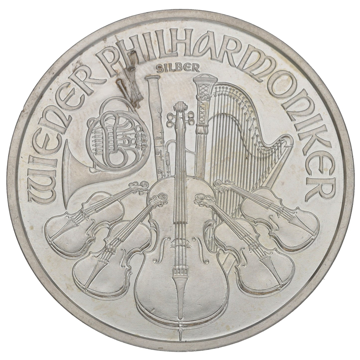 Fine Silver Austrian Philharmonic 1 OZ Coin 2014