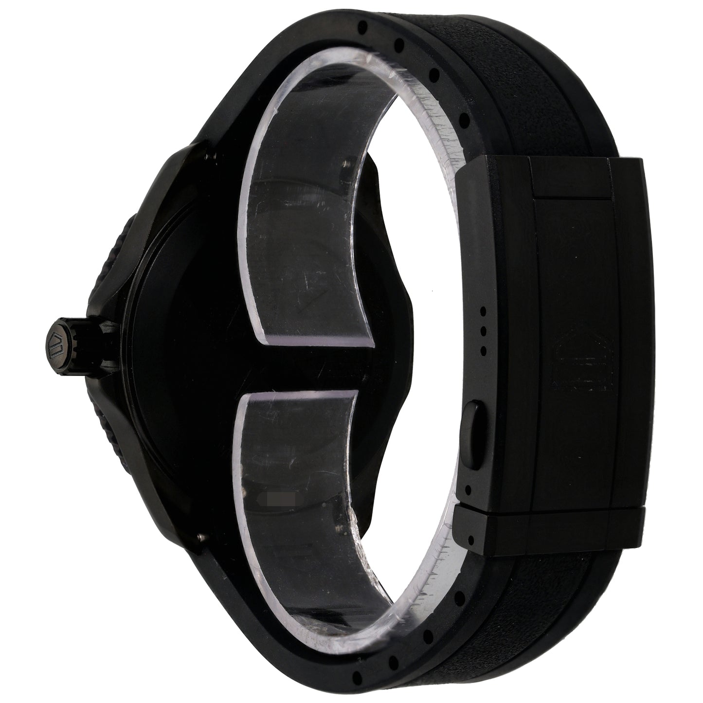 Tag Heuer Aquaracer Professional 200 Solargraph WBP1112 40mm DLC Stainless Steel Watch