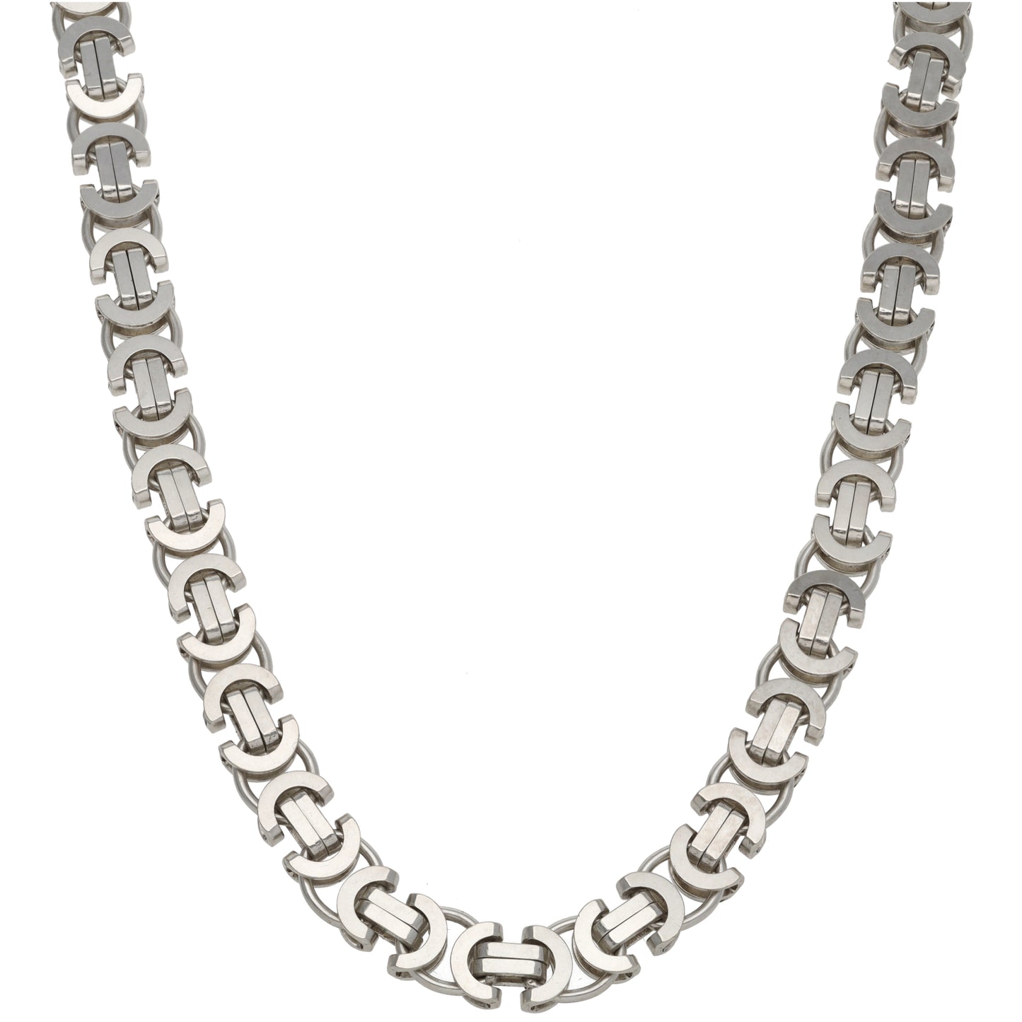 Sterling Silver Byzantine Chain 20"