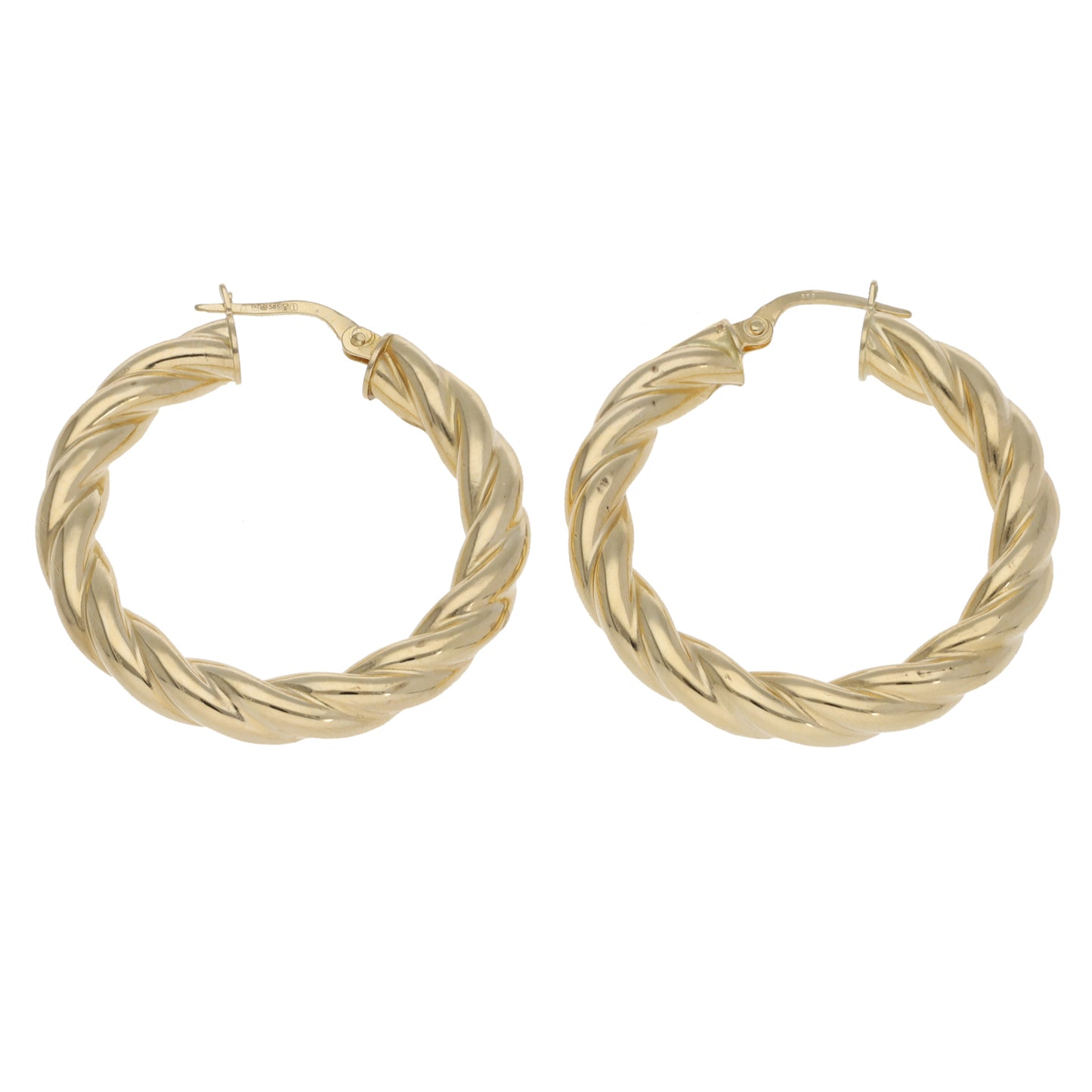 14ct Gold Hoop Earrings