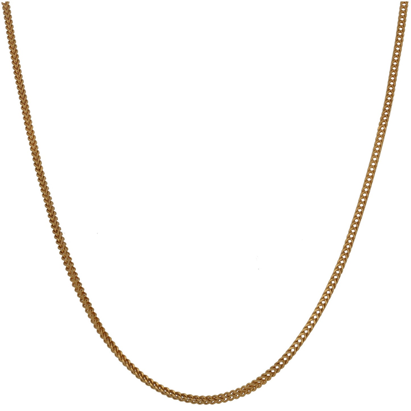 22ct Gold Box Chain 20"